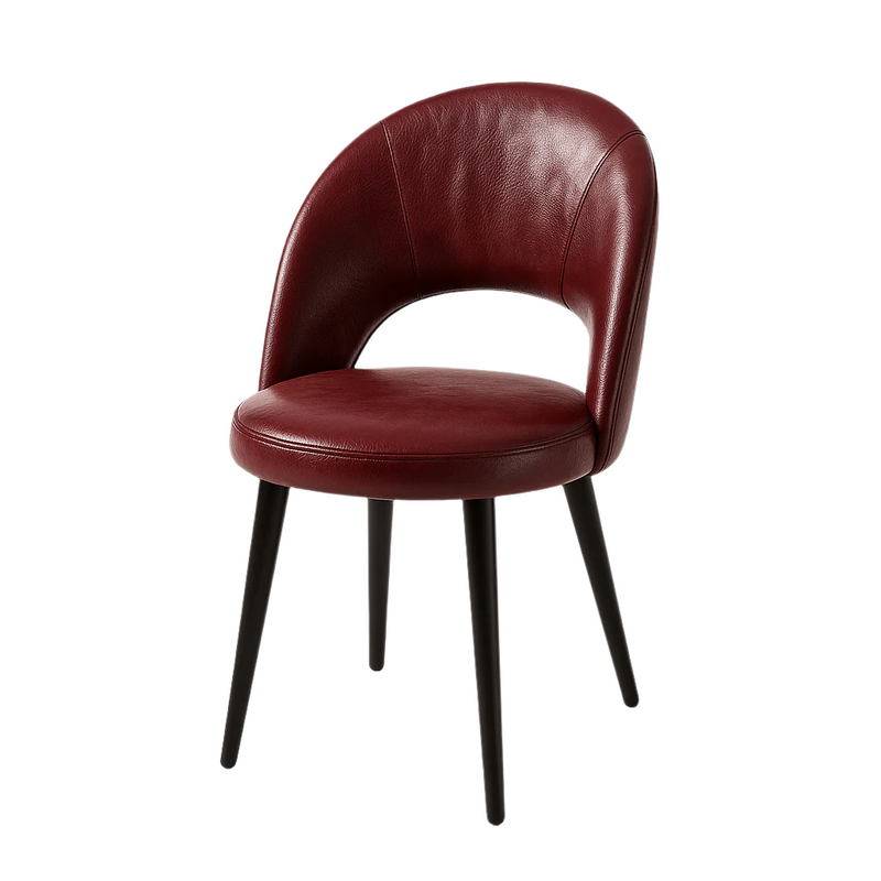 Scaun piele GALBENA | model RON