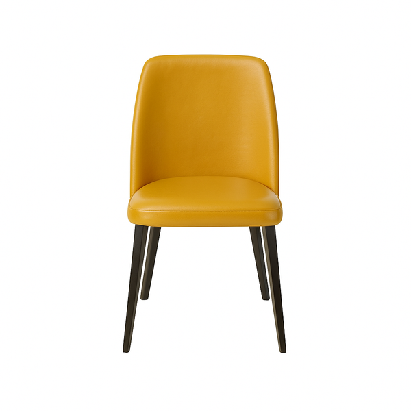 Scaun piele GALBENA | model SOLO
