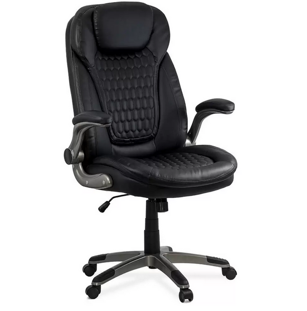 Scaun directorial cu arcuri rezistent 130 KG OFF 320 negru - EScaune