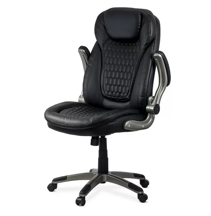 Scaun directorial cu arcuri rezistent 130 KG OFF 320 negru - EScaune