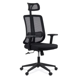 SCAUN ERGONOMIC DIN PLASA CU TETIERA SI BRATE REGLABILE OFF 402 - EScaune