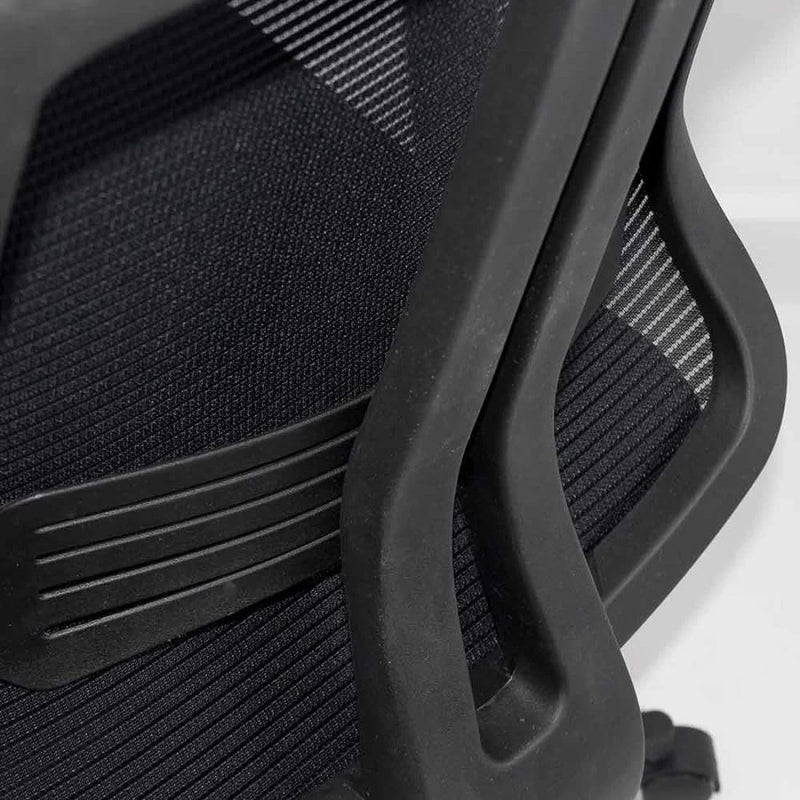 SCAUN ERGONOMIC DIN PLASA CU TETIERA SI BRATE REGLABILE OFF 402 - EScaune
