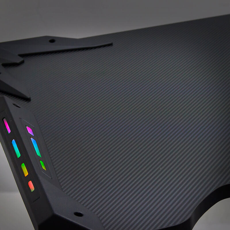 Birou gaming cu iluminare LED OFF 300 - EScaune