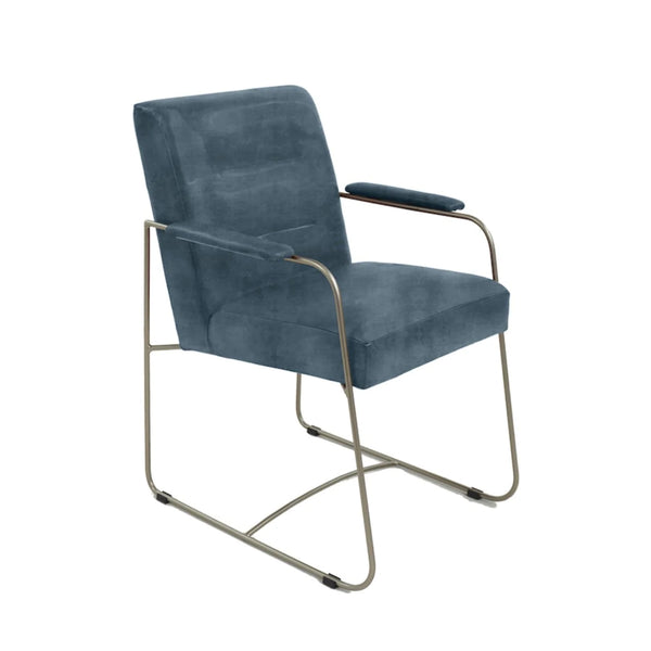 SCAUN MODERN DIN CATIFEA CU MANERE FED - EScaune