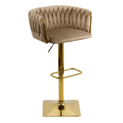 Scaun bar ABS 118P – Design Luxos, Tapițerie Premium - EScaune