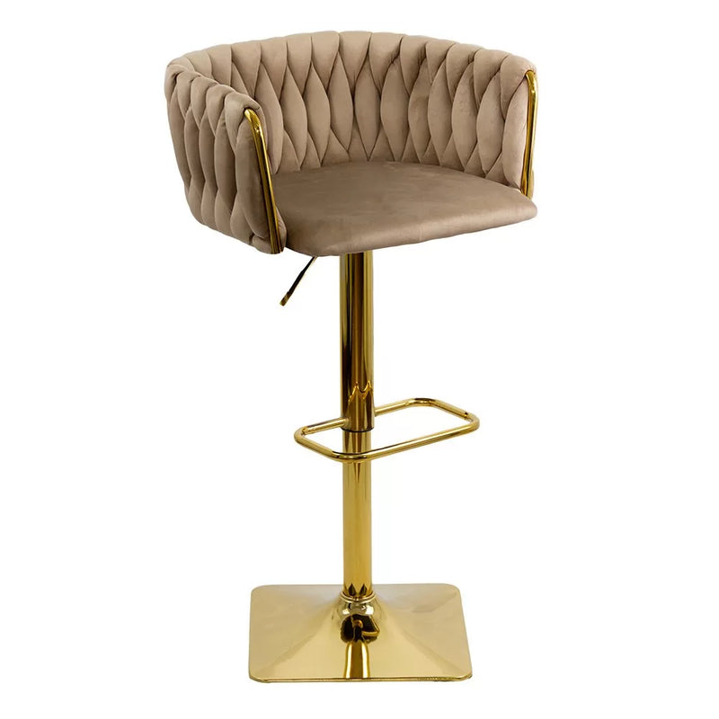 Scaun bar ABS 118P – Design Luxos, Tapițerie Premium - EScaune