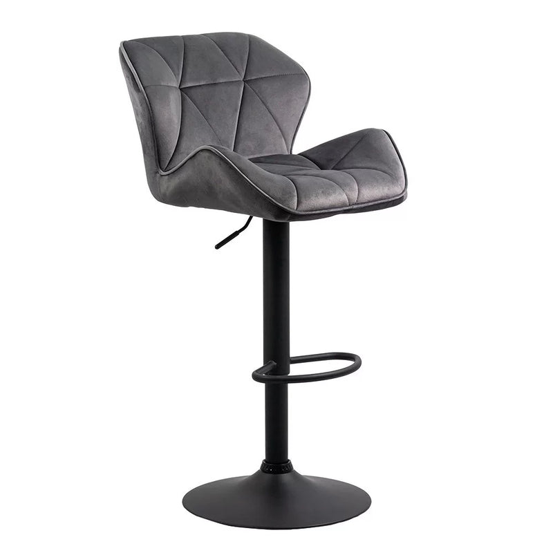 Scaun de bar din catifea ABS 149 - EScaune