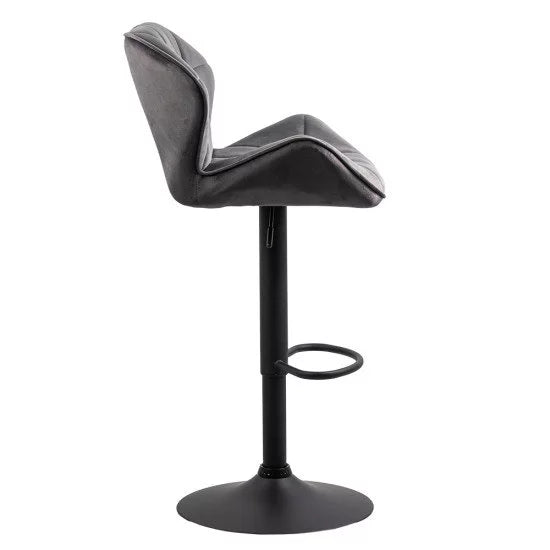 Scaun de bar din catifea ABS 149