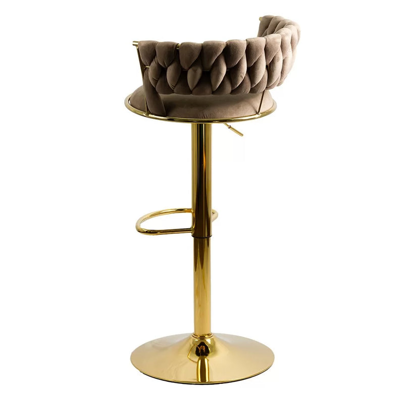 SCAUN DE BAR DIN CATIFEA ABS 118 - EScaune