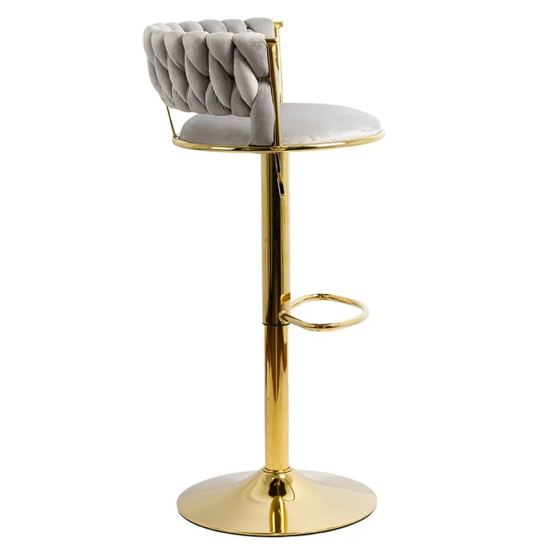 SCAUN DE BAR DIN CATIFEA ABS 118 - EScaune