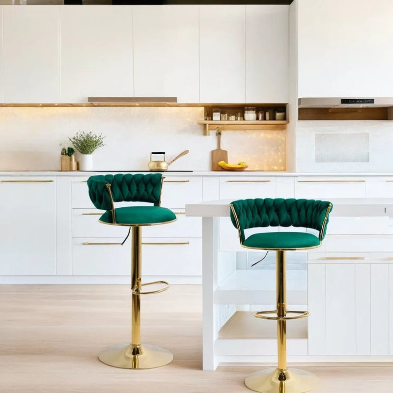 SCAUN DE BAR DIN CATIFEA ABS 118 - EScaune