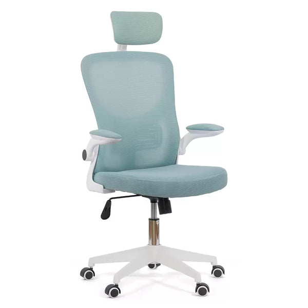 SCAUN DE BIROU ERGONOMIC CU SPATAR INALT SI COTIERE RABATABILE OFF 336 - EScaune