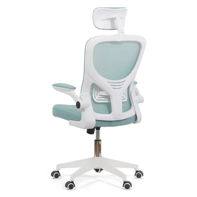 SCAUN DE BIROU ERGONOMIC CU SPATAR INALT SI COTIERE RABATABILE OFF 336 - EScaune