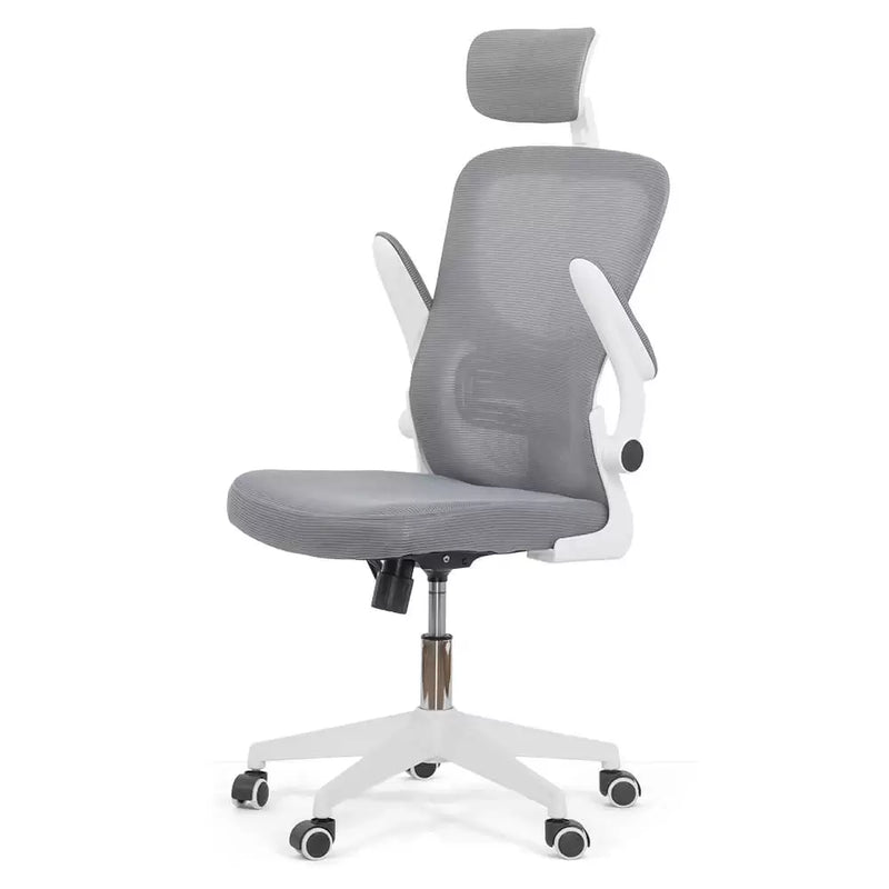 SCAUN DE BIROU ERGONOMIC CU SPATAR INALT SI COTIERE RABATABILE OFF 336 - EScaune