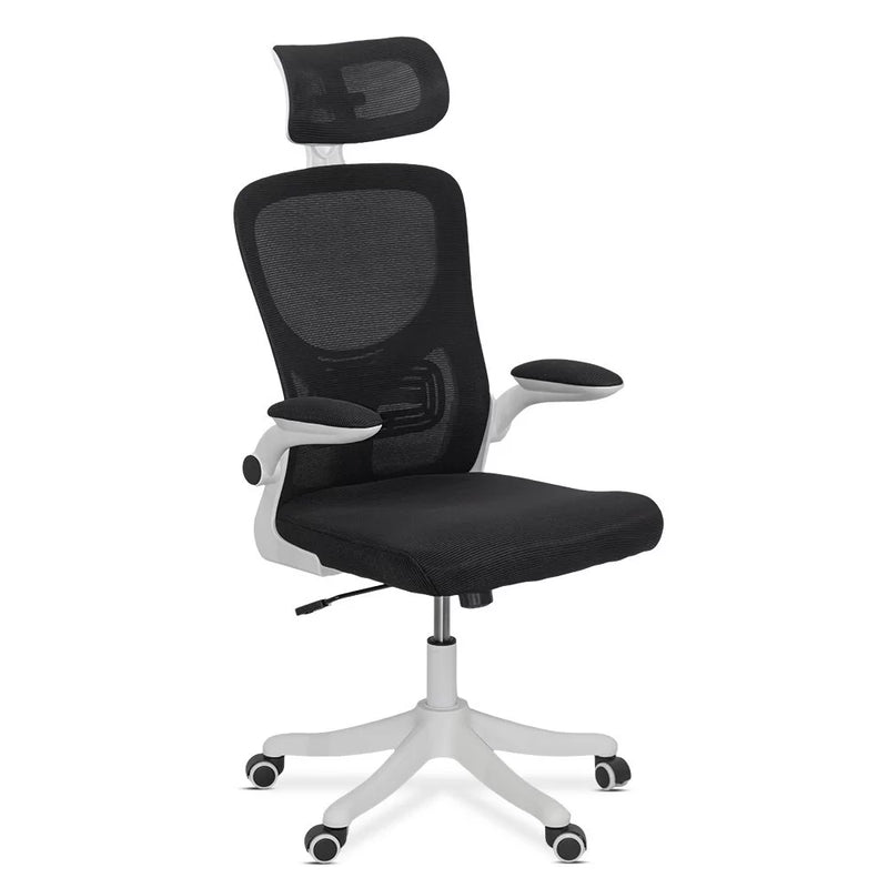 SCAUN DE BIROU ERGONOMIC CU SPATAR INALT SI COTIERE RABATABILE OFF 336 - EScaune