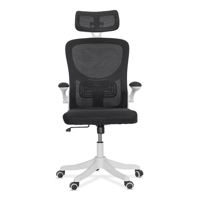 SCAUN DE BIROU ERGONOMIC CU SPATAR INALT SI COTIERE RABATABILE OFF 336 - EScaune
