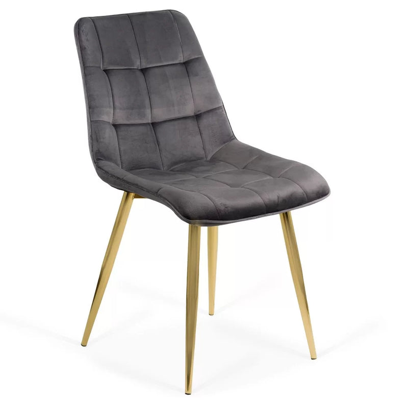 Scaun dining din catifea BUC 252 - EScaune