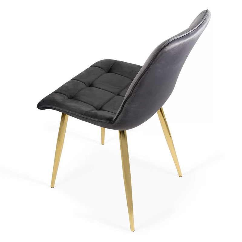 Scaun dining din catifea BUC 252 - EScaune