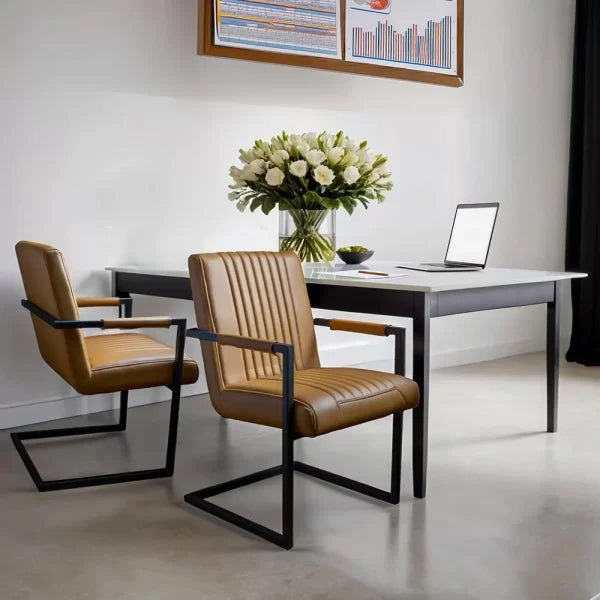 SCAUN CONFORTABIL PENTRU CONFERINTA CADRU METALIC OFF 834 - EScaune
