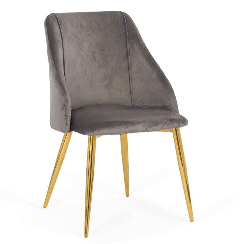 Scaun dining din catifea BUC 253 - EScaune