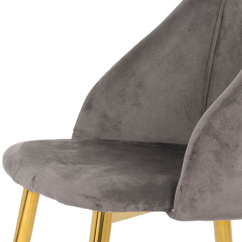 Scaun dining din catifea BUC 253 - EScaune