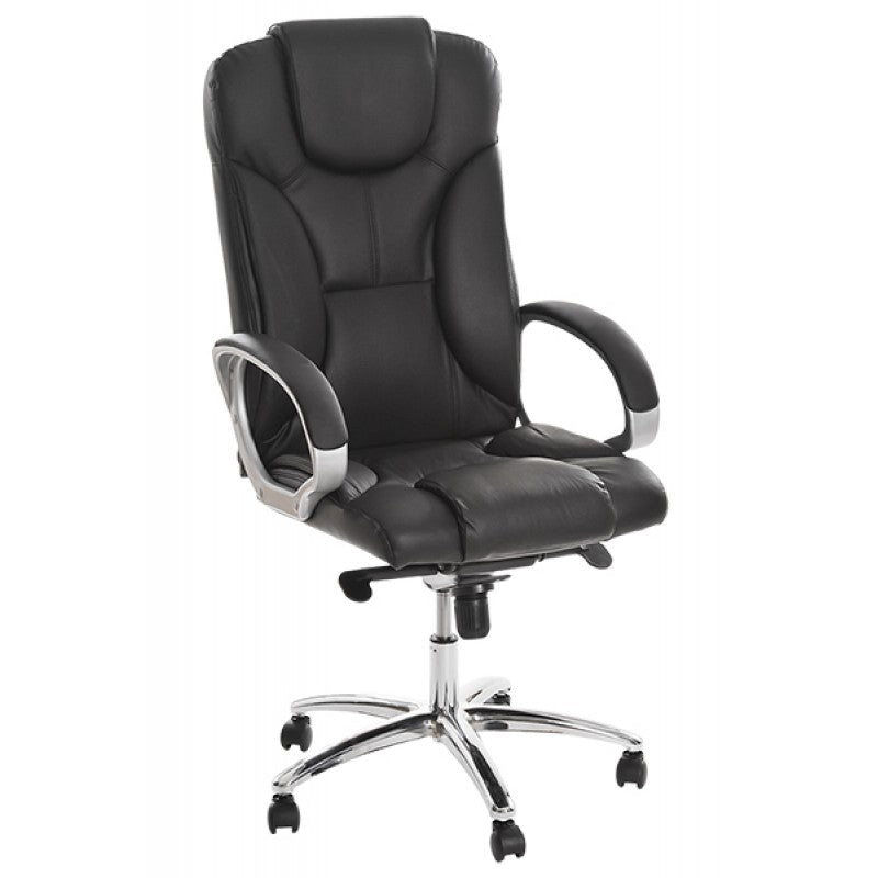 Scaun directorial din piele naturala OFF 5860 - EScaune