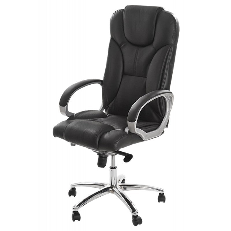 Scaun directorial din piele naturala OFF 5860 - EScaune