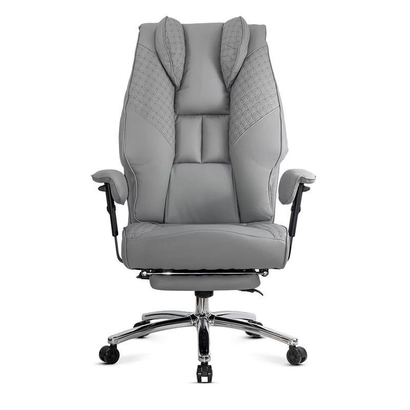 Scaun directorial din piele ecologica cu baza metalica OFF 421 - EScaune