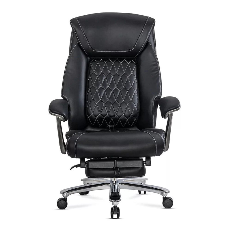 Scaun directorial negru piele ecologica suport lombar OFF 950
