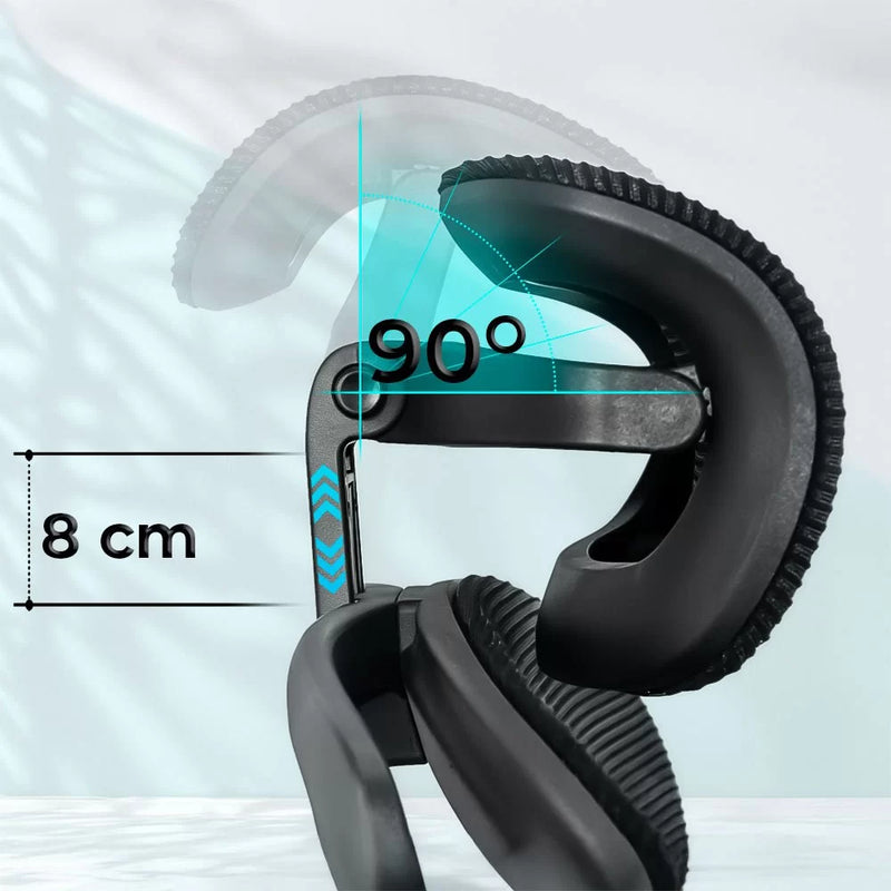 Scaun ergonomic din mesh rezistent la 150 kg cu functie de masaj lombar cu incalzire, SYYT 9521