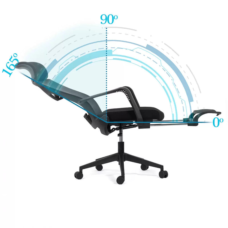 SCAUN ERGONOMIC CU SPATAR RABATABIL SYYT 9502 - EScaune