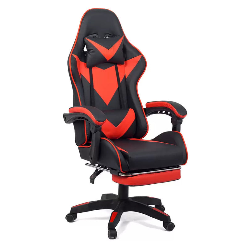 SCAUN GAMING CU SPATAR REGLABIL SI SUPORT PICIOARE OFF 299 - EScaune