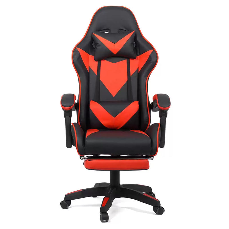 SCAUN GAMING CU SPATAR REGLABIL SI SUPORT PICIOARE OFF 299 - EScaune