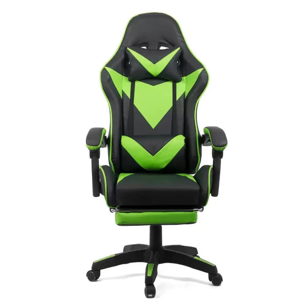 SCAUN GAMING CU SPATAR REGLABIL SI SUPORT PICIOARE OFF 299 - EScaune