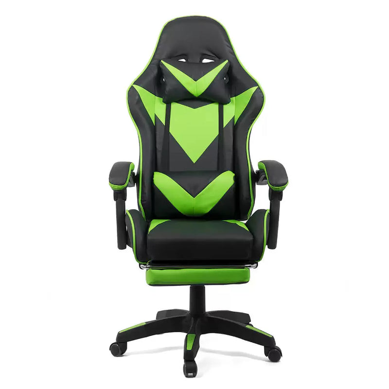 SCAUN GAMING CU SPATAR REGLABIL SI SUPORT PICIOARE OFF 299 - EScaune