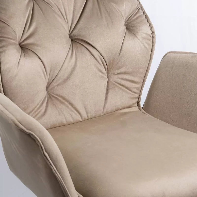 Scaune living rotative din catifea BUC 0224 - EScaune