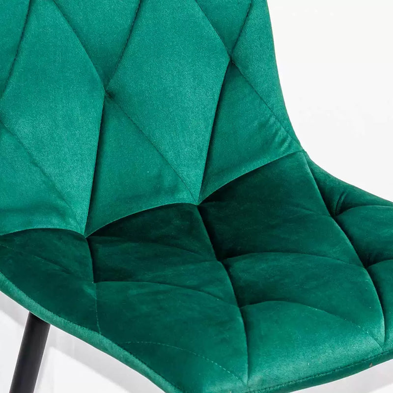 Scaun living din catifea cu design modern BUC 210