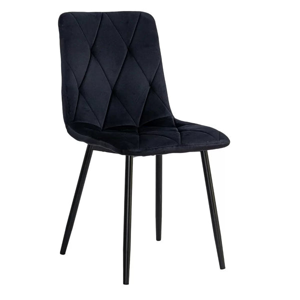 Scaun living din catifea cu design modern BUC 210