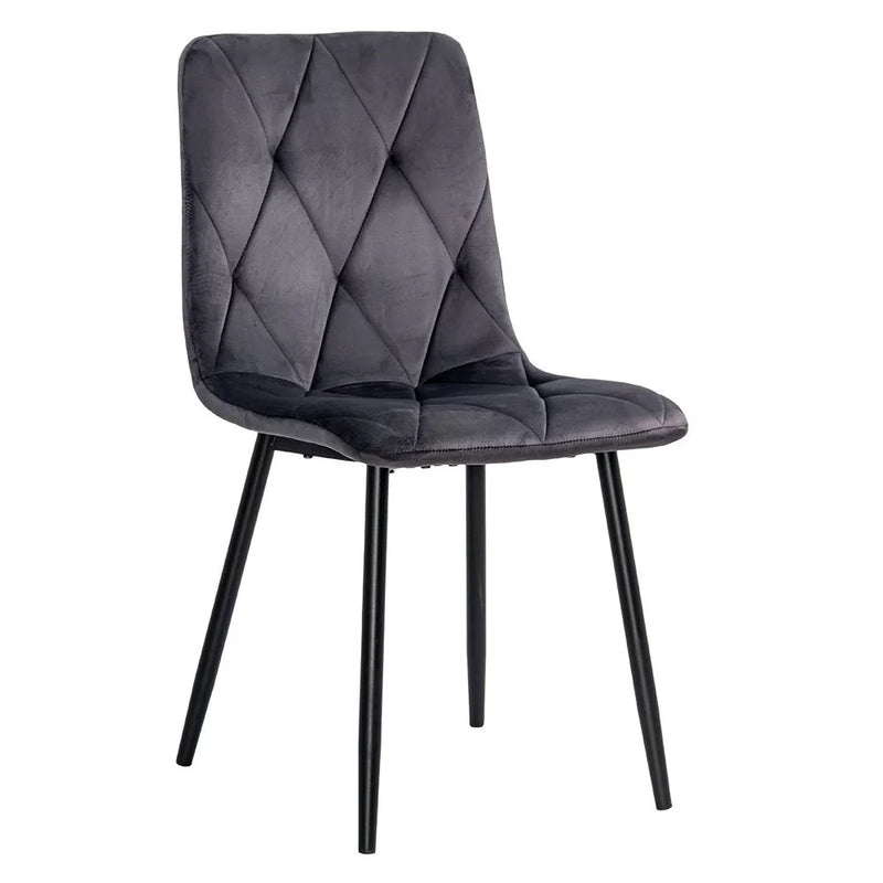 Scaun living din catifea cu design modern BUC 210