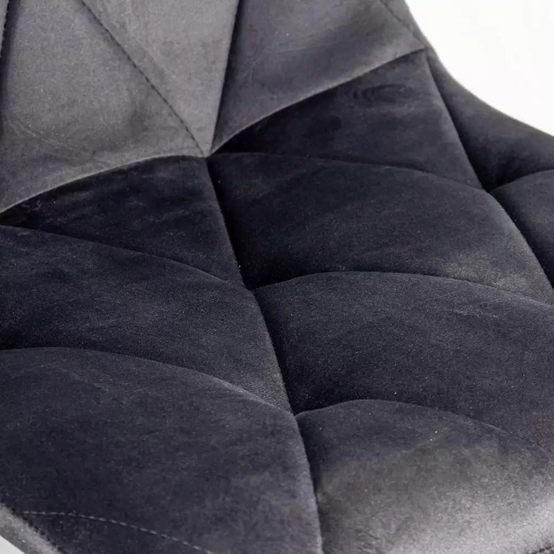 Scaun living din catifea cu design modern BUC 210