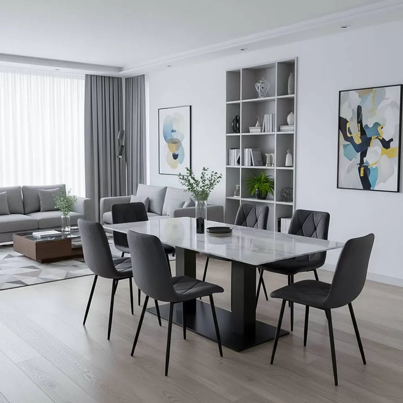 Scaun living din catifea cu design modern BUC 210