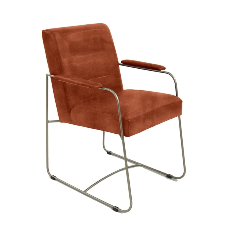SCAUN MODERN DIN CATIFEA CU MANERE FED - EScaune