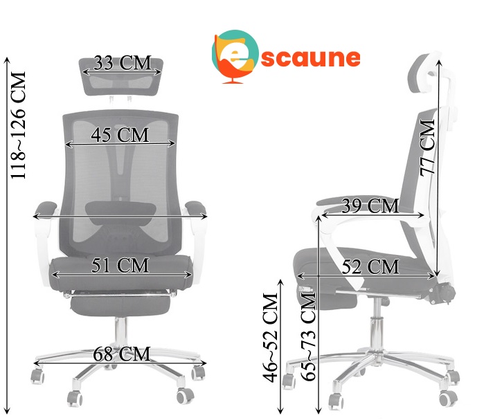 scaun de birou ergonomic OFF 420